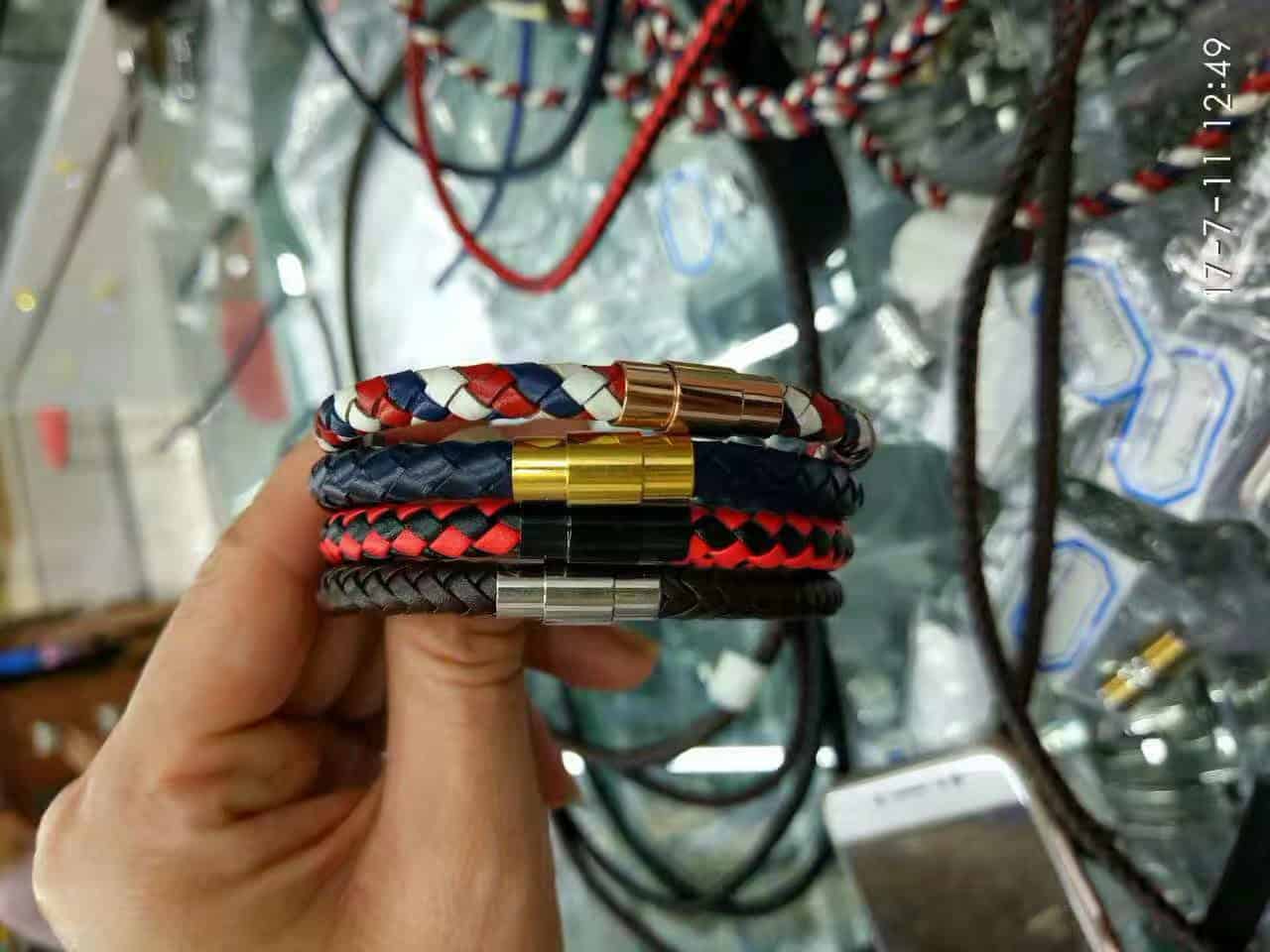 magnetic clasp for leather cord